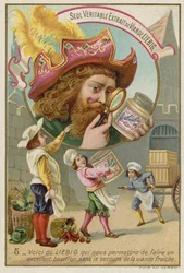 Trade card for Liebig meat extract